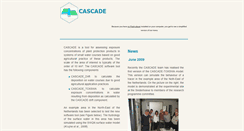 Desktop Screenshot of cascade.pesticidemodels.eu